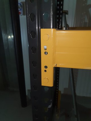 Estantería industrial palet y muelle carga