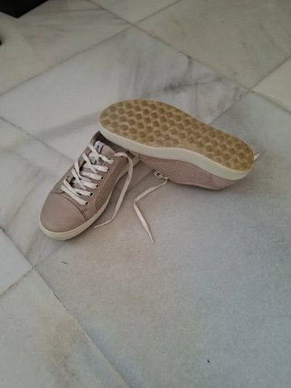 Zapatos de golf beige