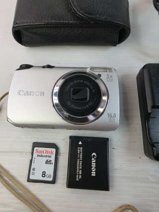 Canon PowerShot A3300 IS Cámara Digital Plata
