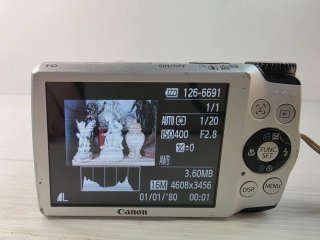 Canon PowerShot A3300 IS Cámara Digital Plata