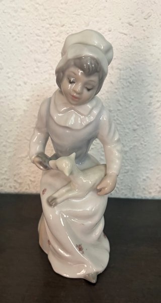 Lote 7 figuras porcelana española