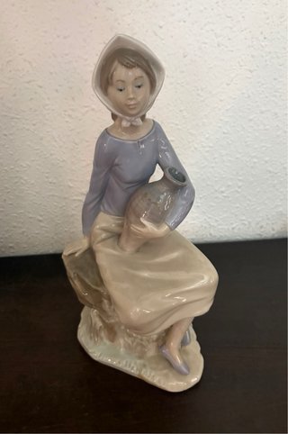 Lote 7 figuras porcelana española