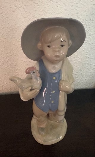 Lote 7 figuras porcelana española