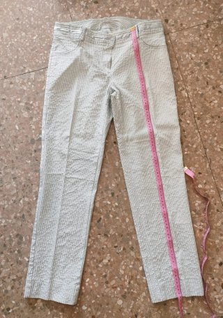 Abito a righe donna con pantaloni e giacca