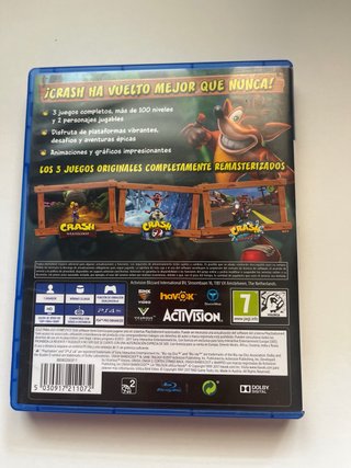 Crash Bandicoot N. Sane Trilogy PS4