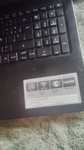 Acer Aspire 3 Portátil Negro
