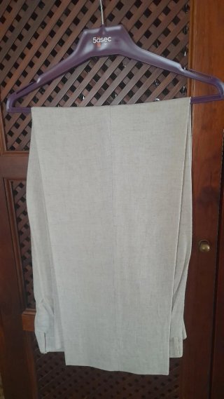 Traje de lino para hombre