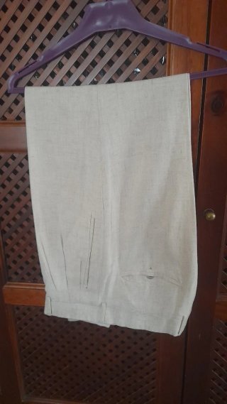 Traje de lino para hombre
