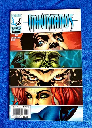 Cómics antiguos INHUMANOS