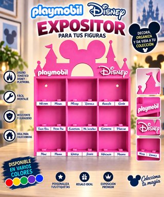 Expositor Playmobil Disney Figuras