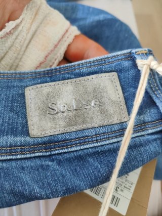 Pantaloni Salsa Donna Taglia 39 Europa. W31 L34. Mod