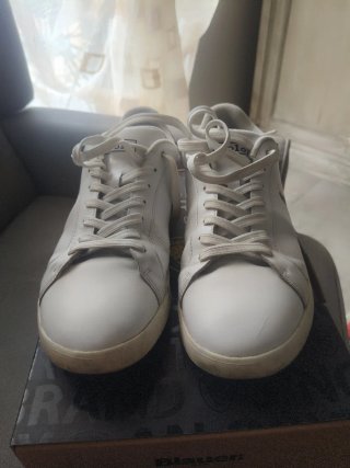 Scarpe Polo Ralph Lauren bianche e blu