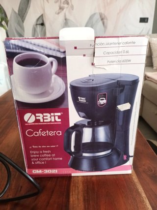 Gratis! Cafetera Orbit Filtro 0.6L 600W