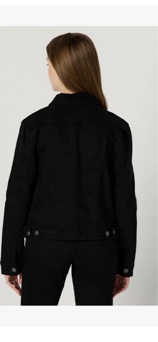 Chaqueta vaquera negra