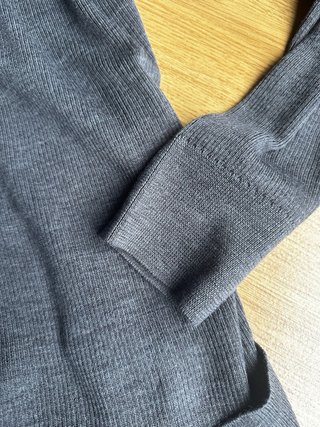 Cárdigan AllSaints Lana Merino Gris Talla XL