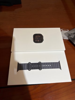 Correa Ocean Negro Translucido Apple Watch Ultra