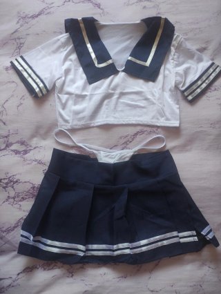 Conjunto Cosplay Uniforme Escolar 3 Piezas