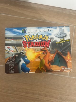 Pokemon Stadium Nintendo 64 Caja Incl. Transfer Pa
