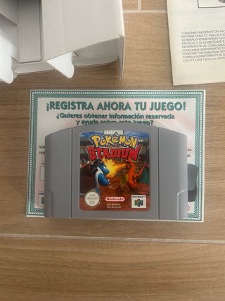 Pokemon Stadium Nintendo 64 Caja Incl. Transfer Pa