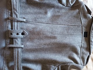 Cazadora gris talla L