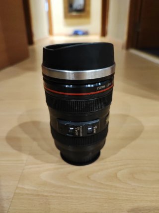Taza Canon Objetivo Fotográfico