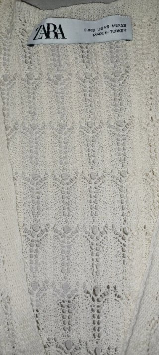 Mono Largo Crochet Zara Talla S a Estrenar.