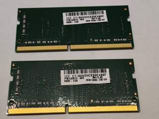 2 x Módulo de memoria RAM Kingston 4GB DDR4