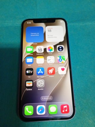 Apple iPhone 12 morado 128GB salud de batarea 83