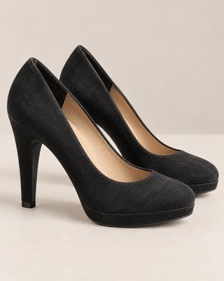 Zapatos de tacón negros mujer talla 36