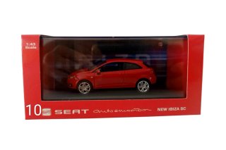SEAT IBIZA SC 3 PUERTAS ROJO ESCALA 1:43