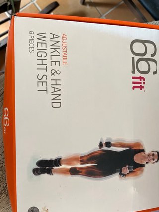 66fit Kit Pesas Muñeca Tobillo 6 Piezas