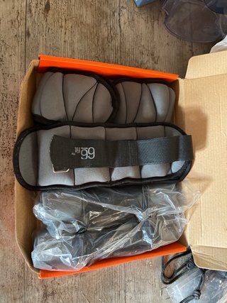 66fit Kit Pesas Muñeca Tobillo 6 Piezas