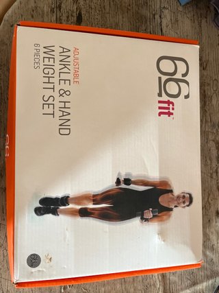 66fit Kit Pesas Muñeca Tobillo 6 Piezas