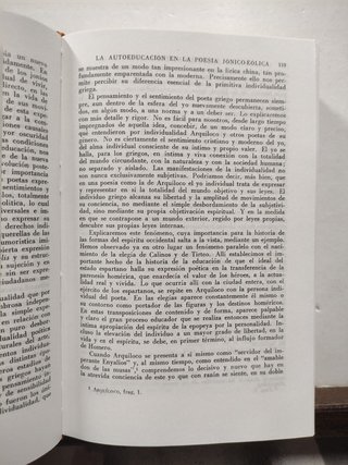 Libro Paideia: Los Ideales de la Cultura...