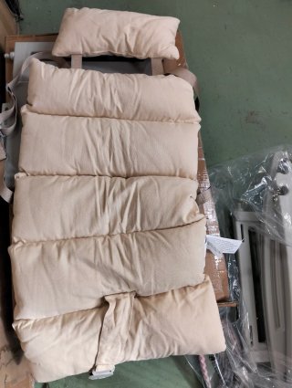 COSTWAY Sedia a Dondolo per Bambini, Poltrona Reclinabile con Schienale Regolabile, Cuscino Rimovibile e Lavabile, Cintura di Sicurezza, Sedia a Dondolo per Bambini di 6+ Mesi, Asilo Nido (Grigio) BC10343GR