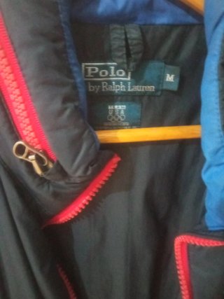 Chaqueta Polo Ralph Lauren Negra y Roja, original