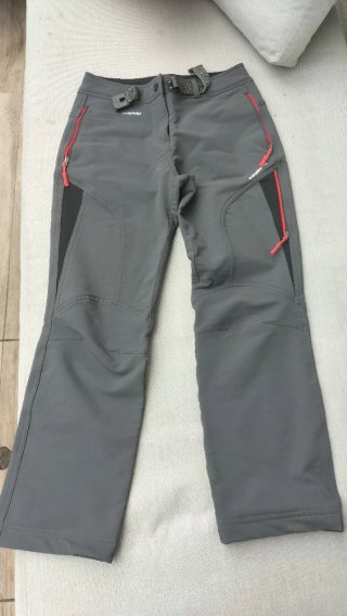 Pantalón Trangoworld montaña mujer/niña gris