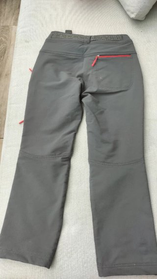 Pantalón Trangoworld montaña mujer/niña gris