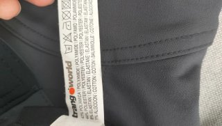 Pantalón Trangoworld montaña mujer/niña gris