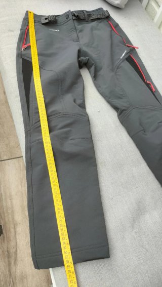 Pantalón Trangoworld montaña mujer/niña gris