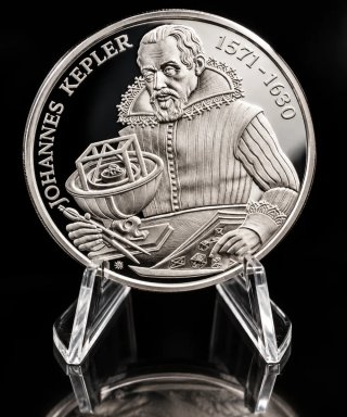 Moneda 10€ Austria Johannes Kepler 2002