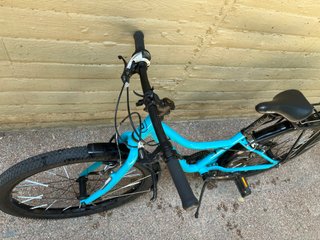 Bicicleta infantil Naloo 24 azul