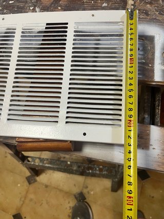 Griglia metallo per ventilazione