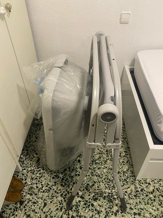 Bañera para bebé con soporte