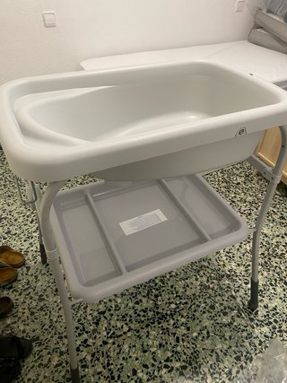 Bañera para bebé con soporte