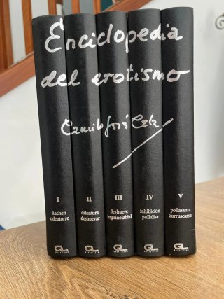 La «Enciclopedia del erotismo» de Camilo José Cela