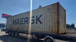 Contenedor marítimo 12m Maersk