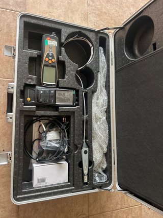 Maletín profesional sondas de medición