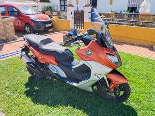 BMW C 650 Sport Naranja/Plata