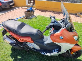 BMW C 650 Sport Naranja/Plata